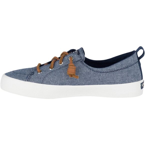 SPERRY Crest Vibe Crepe Chambray Boat Shoes 8M - Picture 4 of 13